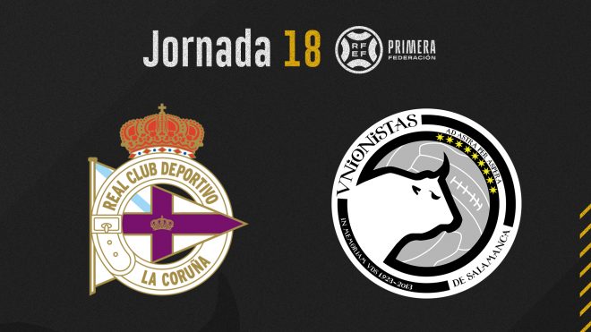 JORNADA 18 | Ya están a la venta las localidades para el RC Deportivo-Unionistas de Salamanca (domingo 8, 19:00)